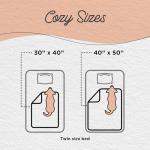 Sheri Calming Shag Dog Blanket - Soft Faux Fur