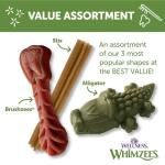 WHIMZEES Wellness Value Box Dog Dental Treats, Small Size, (89 Count)