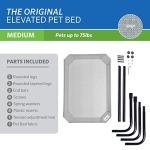 Coolaroo Elevated Dog Bed - Cooling Off-The-Ground Relief