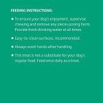 Amazon Brand - Wonder Bound Chicken Flavor Dental Sticks for Large Dogs (Over 30 lbs), 6-Ridge Shape for Plaque & Tartar Control, Freshens Breath, Made With Real Chicken, 40 Count (Pack of 1)