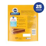 Pedigree Dentastix Small & Medium Breed Dog Treats, Original with Real Chicken, 13.93 oz. Bag (25 Treats)