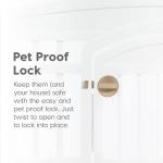 4-Panel Dog Playpen with Door, 24 Inches