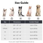 JOEJOY Dog Bed Medium Size Dog, Removable Washable Cover Orthopedic Soft Faux Rabbit Fur Pet Bed, Cute Calming Puppy Bed with Non Skid Bottom