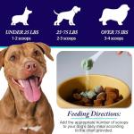 Dog Teeth Cleaning Powder - Dog Dental Powder - Plaque Off Pet Tooth Cleaning lab co - Targets Tartar & Reduces Plaque & Bad Breath - Teeth Cleaning Made Easy for Small, Medium, Large Dogs