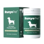 RunyePet Dog Dental Powder, Plaque Off Pet Tooth Cleaning lab co - Bad Breath & Tartar Remover for Dogs, Dog Teeth Cleaning Powder and Cats Breath Freshener (2)