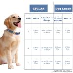 Genuine Leather Dog Collar - Adjustable Pet Collar with Quick Release Metal Buckle, Soft Skin Friendly Real Leather Collar for Small, Medium, Large Dogs (Blue, M：Fit 12-20" Neck)