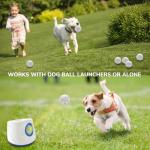 RoseYouth Dog Balls, Dog Toy Balls 8 Pack 2.28'' - Indestructible Dogs Ball for Aggressive Chewers, Small Tennis Ball for Dogs(Small/Medium), Fit Same Listing Automatic Launcher Only​ ETPU Material