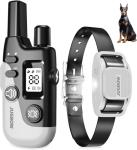 Jugbow Dog Training Collar - 4200FT Dog Collar with Remote for Small Medium Large Dogs, LED Light Electric Collar with Beep/Safe Static/Vibration Modes, IPX8 Waterproof Rechargeable E-Collar