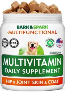 BARK&SPARK Multivitamin Chews for Dogs - 120ct