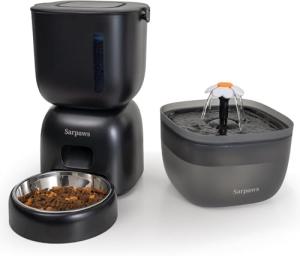 Automatic Feeder and Water Dispenser for Pets