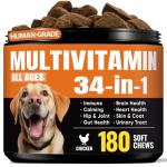 34-in-1 Dog Multivitamin Soft Chews for Health