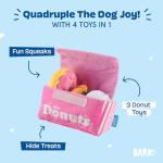 Barkbox Donuts Plush 4-in-1 Dog Toy