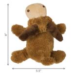 KONG Cozie Marvin Moose Plush Dog Toy