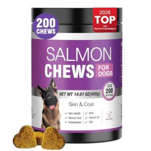 Omega 3 Chews for Healthy Skin and Coat