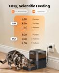 oneisall Automatic Cat Feeder for Large Meals