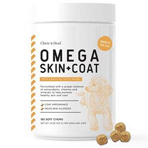 Omega Skin and Coat Chews for Dogs and Cats