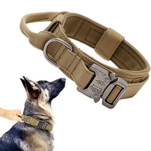 Adjustable Tactical Dog Collar with Control Handle