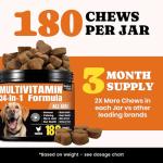 34-in-1 Dog Multivitamin Soft Chews for Health