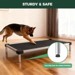 Chew-Proof Elevated Dog Bed for Large Dogs