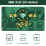 TitanNest Chew-Proof Elevated Dog Bed for Medium Dogs