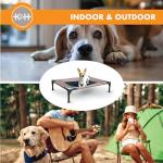 K&H Outdoor Elevated Dog Cot for Large Dogs