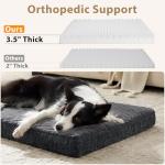 JOEJOY XL Orthopedic Dog Bed with Removable Cover