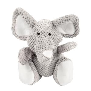 goDog Elephant Plush Toy with Chew Guard Technology