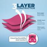 Voyager Step-in Air Harness - Fuchsia, S