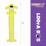 Multipet Loofa Plush Dog Toy - Squeaky Fun