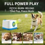 Automatic Dog Ball Launcher with Adjustable Distances
