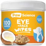 Paw Science Hypoallergenic Dog Eye Wipes – Coconut
