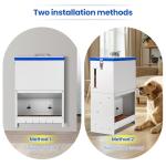 Automatic 22lbs Gravity Dog Feeder for Large Breeds