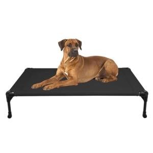 Veehoo Outdoor Elevated Dog Bed for Large Dogs