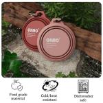 Collapsible Silicone Dog Bowl Set for Travel