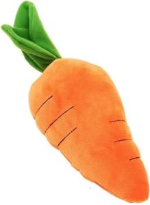 Crinkle Carrot Squeaky Toy for All Dog Sizes