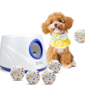 SARIEN Automatic Dog Ball Launcher with 6 Balls