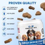 Omega 3 Fish Oil Chews for Dogs' Skin Health
