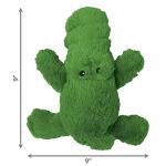 KONG Cozie Ali Alligator Plush Dog Toy