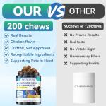 25-in-1 Chewable Dog Vitamins with Glucosamine
