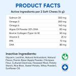 Omega 3 Fish Oil Chews for Dogs' Skin Health