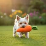Crinkle Carrot Squeaky Toy for All Dog Sizes