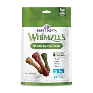 Whimzees Small Dental Treats Stick, 24 Count