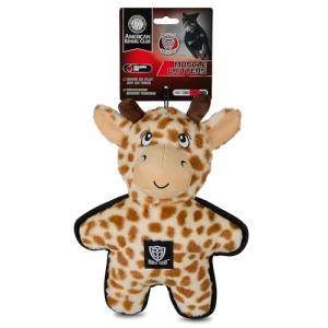 Durable Giraffe Plush Dog Toy with Squeaker