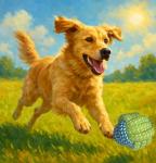 Durable Cotton Rope Dog Ball Toy - 3 Pack