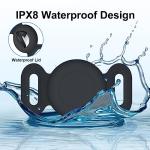 Waterproof Airtag Dog Collar Holder - 2 Pack