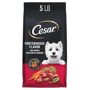 Cesar Small Breed Dry Dog Food, Porterhouse Flavor