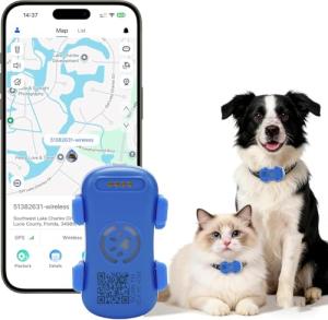 Dog GPS Tracker with Activity Monitoring and Geofence