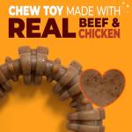 Nylabone X-Large Chew Toy with Real Beef & Chicken