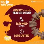 Nylabone X-Large Chew Toy with Real Beef & Chicken