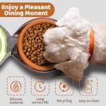 Collapsible Dog Travel Bowls with Carry Case